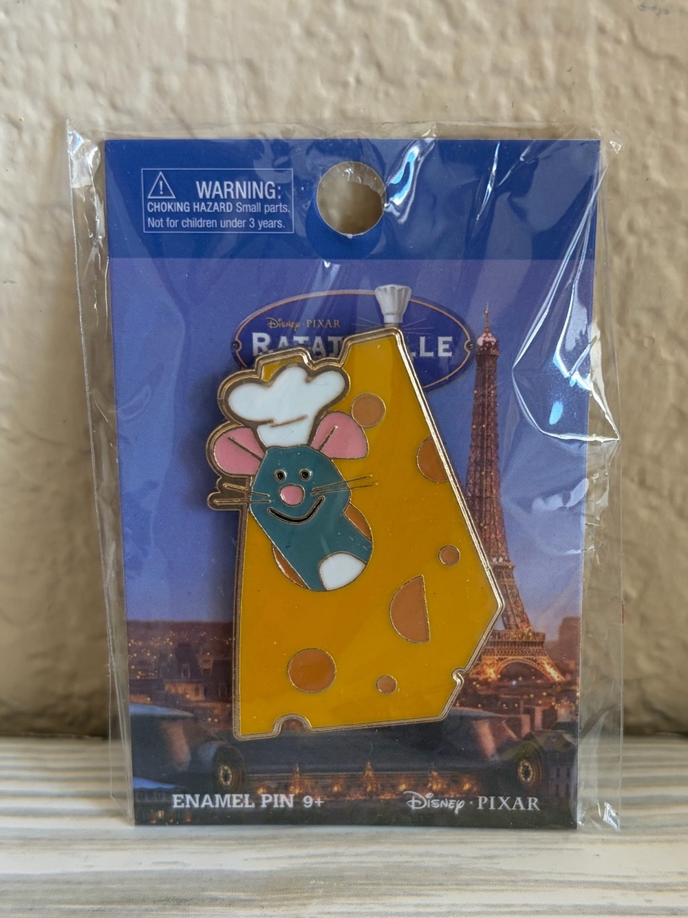 🧀Disney Pixar Ratatouille Remy Cheese Enamel Pin